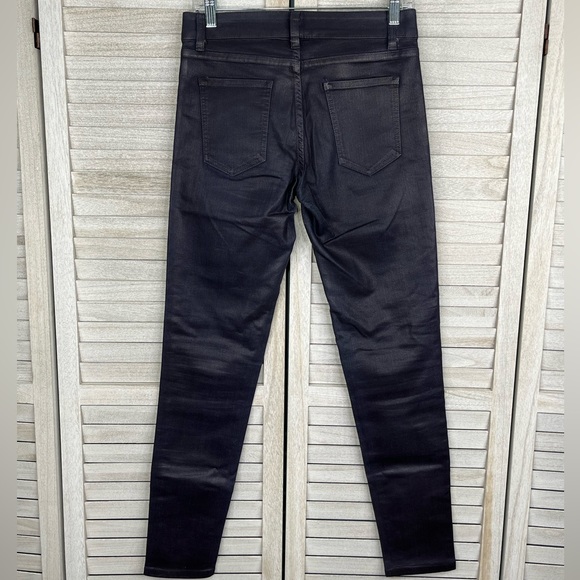 CARMAR Dark Blue Wax Coated Jeans-28 - Picture 3 of 3